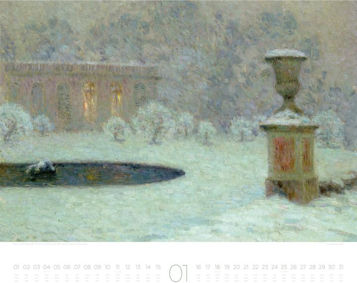 Produktbild Die Kunst der Stille Kalender 2026 (54 x 48 cm, Harter Einband, Französisch, Englisch)