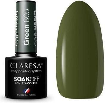 Immagine prodotto Claresa 805 Smalto UV verde 5ml (Verde, Vernice UV gel)