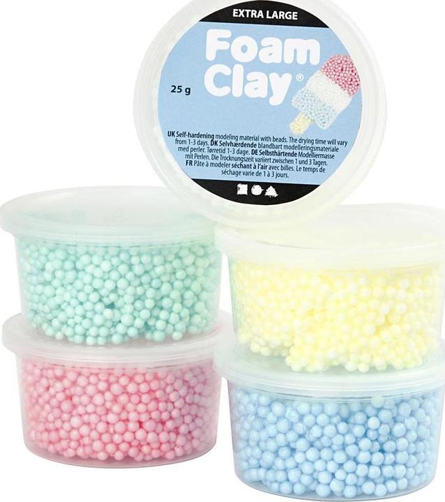 Actual product image Creativ Company Modelling Set Foam Clay Extra Large 5 pieces