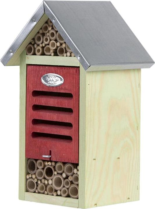 Esschert Design Hôtel pour insectes (Coccinelles, Abeilles sauvages, Abeille, Chrysanthèmes)