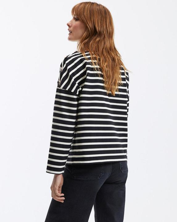 Produktbild La Redoute Collections Ringelshirt Signature AIMIE mit lockerer Schnittform (XS)