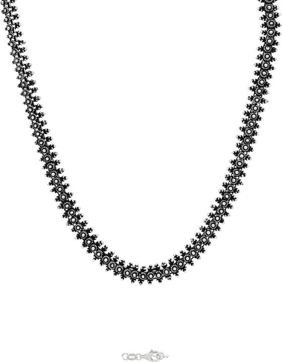 Immagine prodotto Leyda Collana orientale (Argento 925, 40 - 43 cm)
