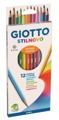 Actual product image Giotto Colored pencils Stilnovo cardboard box Multicolor, 12 pieces (Multicoloured, 12 x)