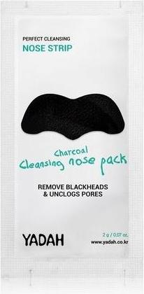 Actual product image NoName Charcoal Nose Cleaning Strips Charcoal Cleansing Nose Pack 10pcs