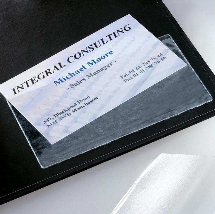 Immagine prodotto Sigel Borse per biglietti da visita (90 x 60 mm)