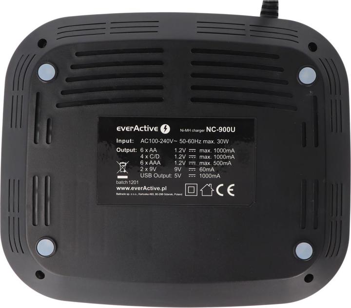 Actual product image Everactive NC-900U (1 pcs., C, D, AAA, AA, Chargers without battery)