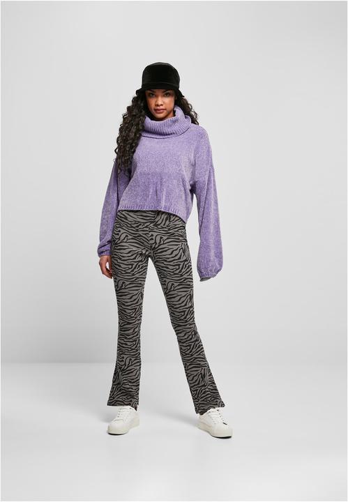 Immagine prodotto Urban Classics Maglione corto da donna con collo alto in ciniglia - 13801 (4XL)