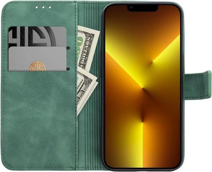 Produktbild OEM Back panel cover TENDER Book Case for SAMSUNG A15 4G / A15 5G green (Samsung Galaxy A15 5G)