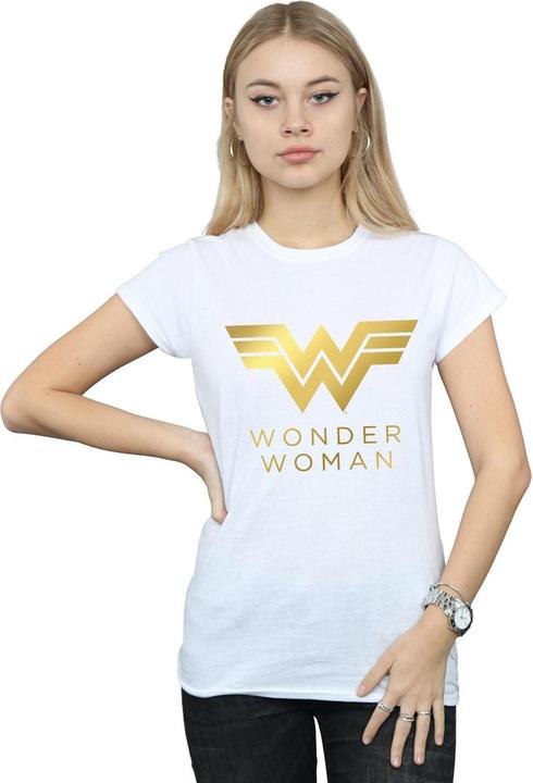 Immagine prodotto Wonder Woman 84 Golden Logo Maglietta Donna (L)