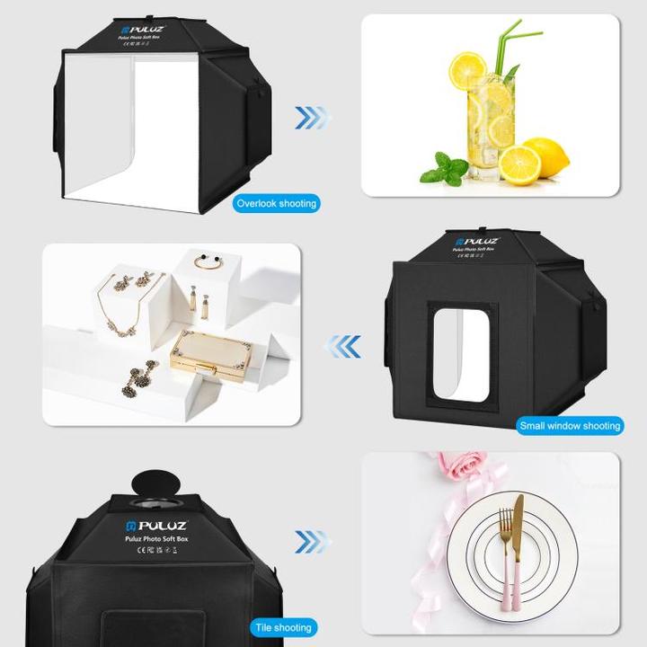 Produktbild Puluz Folding Studio Shooting Tent Soft Box (Aufnahmebox)