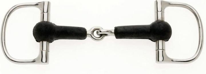 Actual product image Lorina Rubber Dring Trotting Snaffle