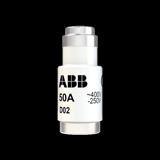 Produktbild ABB Stotz & Kontakt D02x50GL D02 Schmelzeinsatz 50A,gL D02X50GL (50 A)
