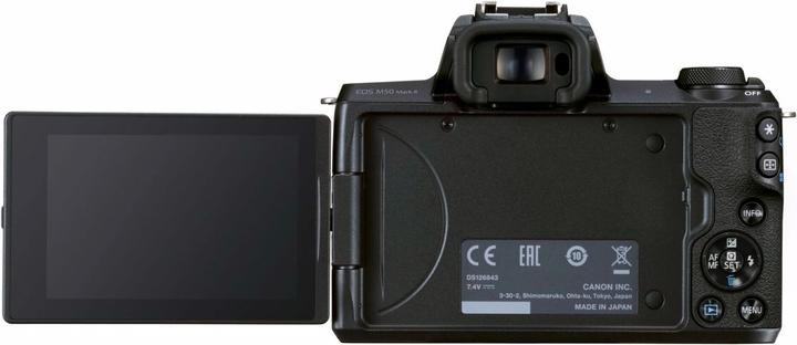 Produktbild Canon EOS M50 Mark II Kit (18 - 150 mm, 24 Mpx, APS-C / DX)