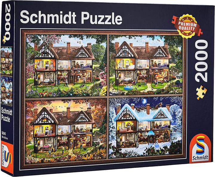 Produktbild Schmidt Spiele Jahreszeiten Haus (2000 Teile)