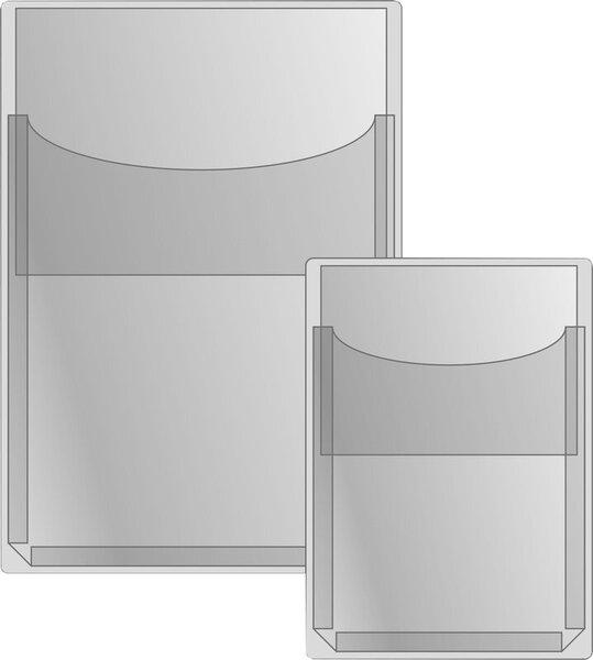 Actual product image Eichner 10 document sleeves self-adhesive transparent (A4, 1 Piece)