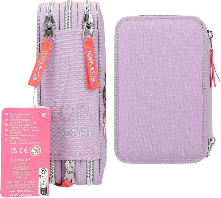Produktbild Depesche TOPModel 3-Fach Federtasche JOY inkl. Stifte