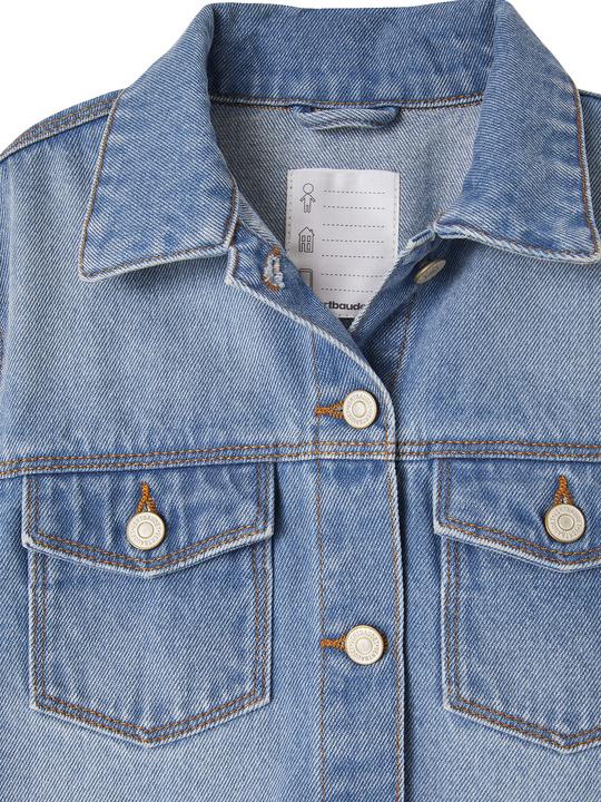 Immagine prodotto Vertbaudet Giacca di jeans da bambina con fiori (86)