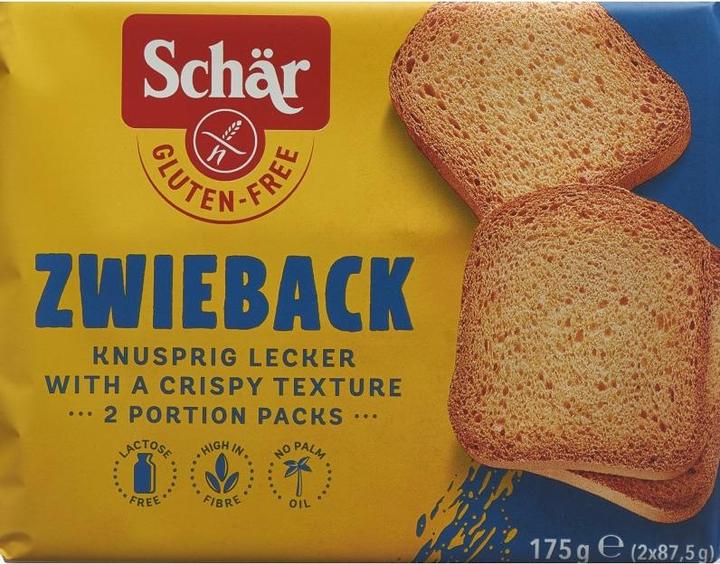 Actual product image Schär Rusk gluten-free (175 g)