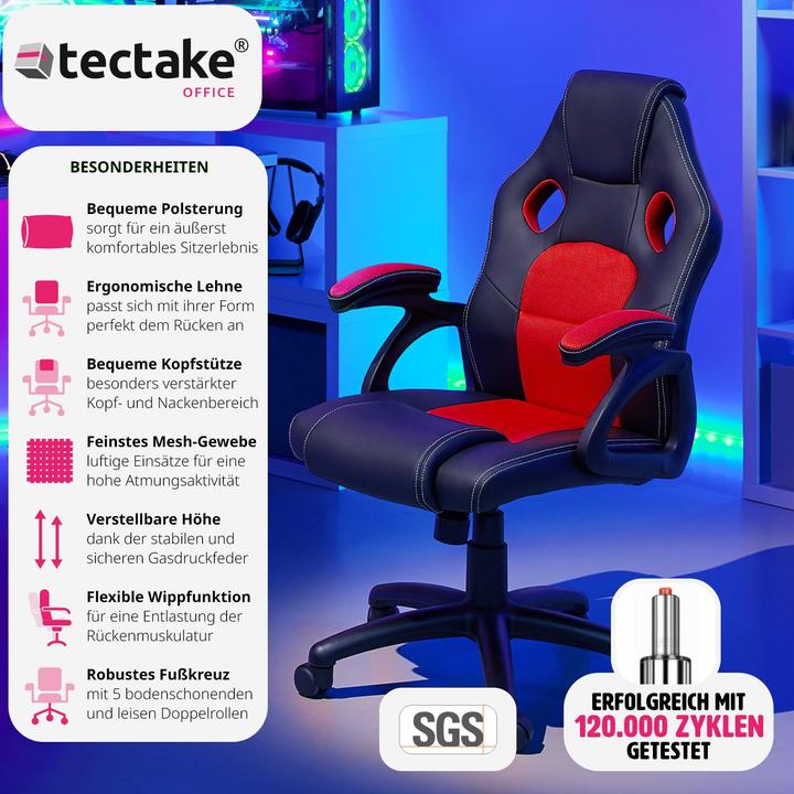Image du produit tectake Chaise de bureau