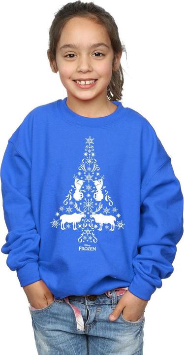 Produktbild Disney Frozen Christmas Tree Sweatshirt Mädchen (152, 158)