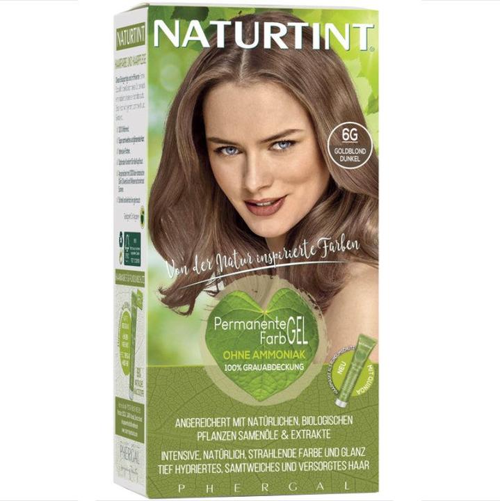 Produktbild Naturtint Permanentes Haarfarbegel 6G Goldblond Dunkel ohne Ammoniak (6G Goldblond Dunkel ohne Ammoniak)