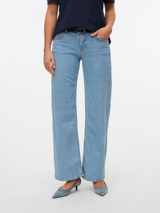 Actual product image Vero Moda VMALEXIS Niedrige Taille Jeans Weit geschnitten (W27/L32)