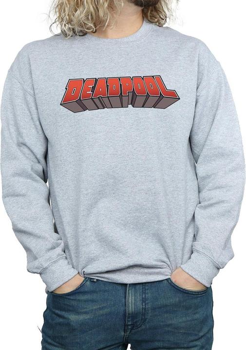 Produktbild Deadpool Text Logo Sweatshirt (M)