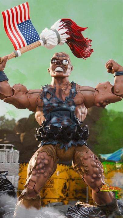 Actual product image Super7 Toxic Avenger Ultimates action figure Toxic Avenger Movie Version 18 cm