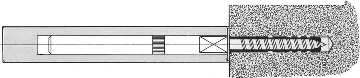 Produktbild EBB Tablarträger Compact, Tablarstärke 22 mm,Bohrtiefe 162 mm, Stahl verzinkt (1 Stk.)