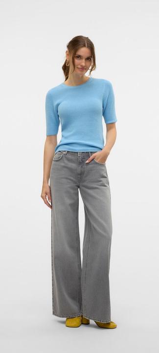 Produktbild Vero Moda VMREMY Mid Rise Weiter Beinschnitt Jeans Weit geschnitten (W32/L32)
