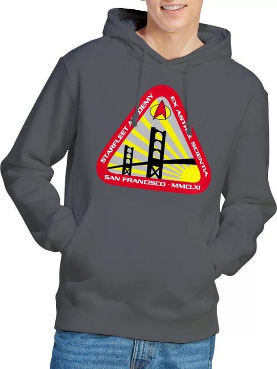 Immagine prodotto Starfleet Academy Felpa con Cappuccio Uomo (L)