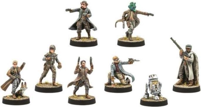 Actual product image Atomic Mass Games FFGD4714 - Star Wars Legion - Rebel Sleeper Cell (German)