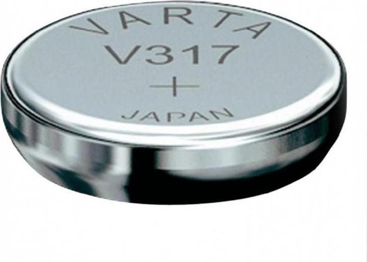 Actual product image Varta Button cell V317 (1 pcs., SR62, 10.50 mAh)