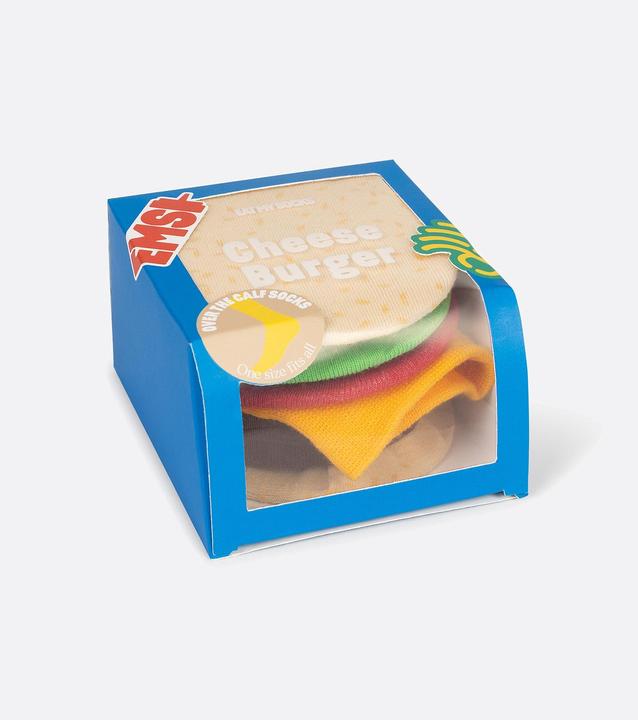 Actual product image Eat My Socks Cheeseburger (Single pack, One size)