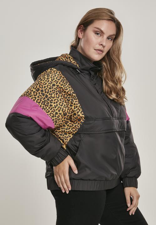 Actual product image Urban Classics Ladies AOP Mixed Pull Over Jacket (XS)