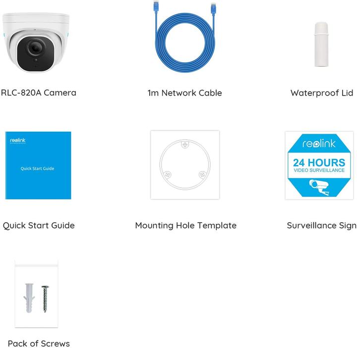 Actual product image Reolink P334-4K 8MP (3840 x 2160 pixels)