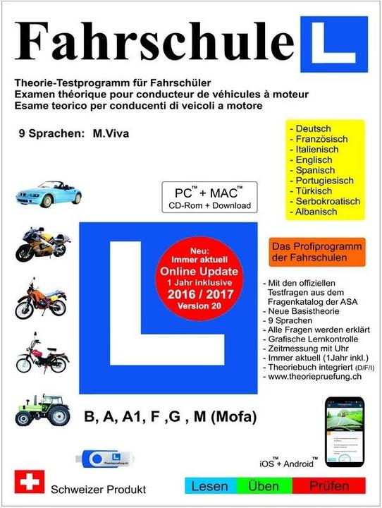 Produktbild Viva Fahrschule L 2016/2017 USB (1 User)
