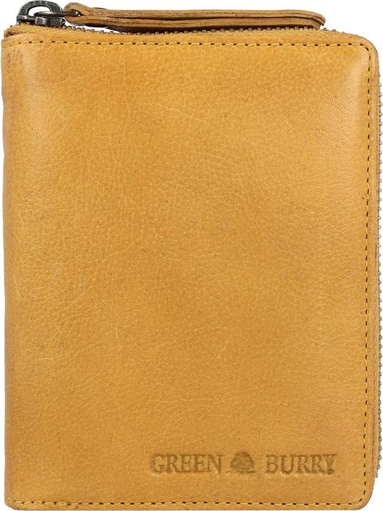 Greenburry Vintage Washed Geldbörse Leder 10 cm