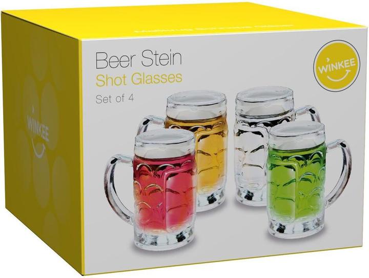 Image du produit Winkee Masskrug Verres à alcool (set de 4) (4 x, Verre à fusil)