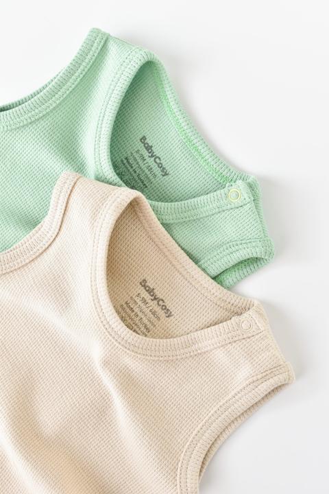 Actual product image BabyCosy 2 Pcs sleeveless Body (74)