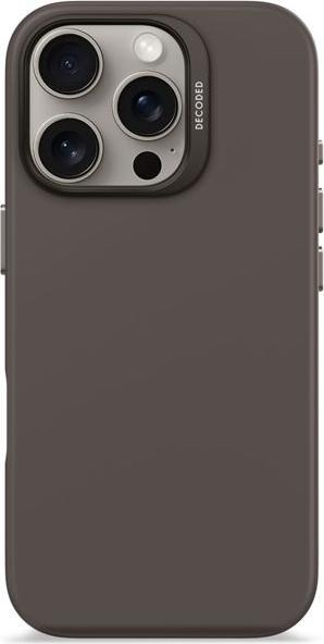 Produktbild Decoded AntiMicrobial Silicone Backcover with MagSafe for iPhone 16 Pro - Dark Brown (Apple iPhone 16 Pro)