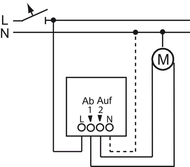 Produktbild Busch-Jaeger UP Jalousie-Basis-Einsatz 6418U für 6430 + 6456 + 6457