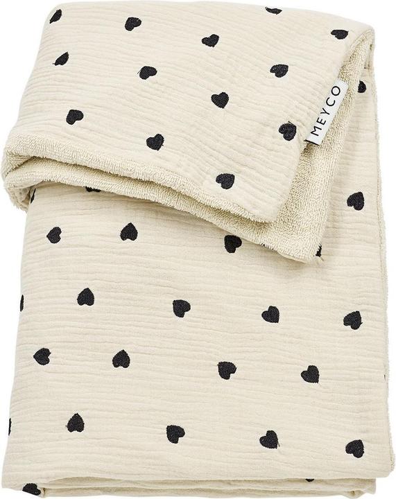 Meyco coperta per neonati in mussola prelavata (75 x 100 cm)