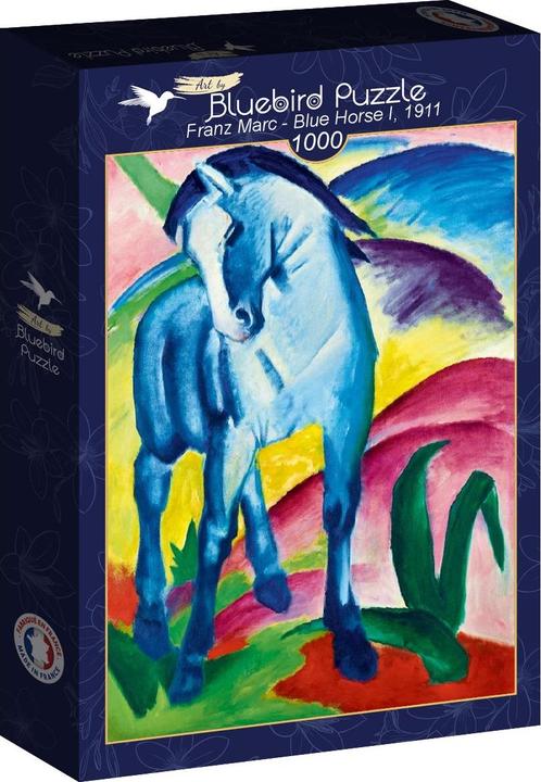 Immagine prodotto Bluebird Puzzle 1000 pezzi Franz Marc - Cavallo blu I, 1911 (1000 pezzi)
