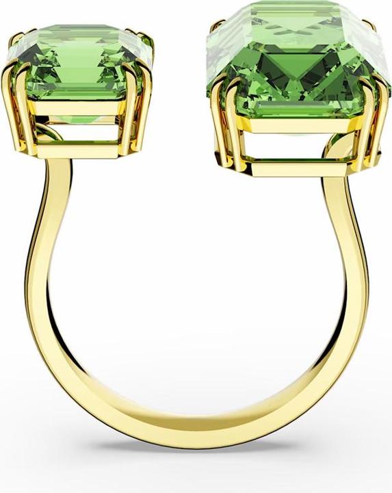 Image du produit Swarovski Millenia Bague Ouverte Octogonale Taille Verte Or (60)