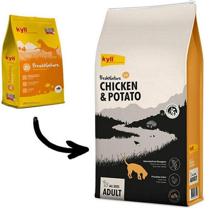 Immagine prodotto Kyli FreshNature Nr. 20 Chicken & Potato (Adulto, 1 pz., 12000 g)