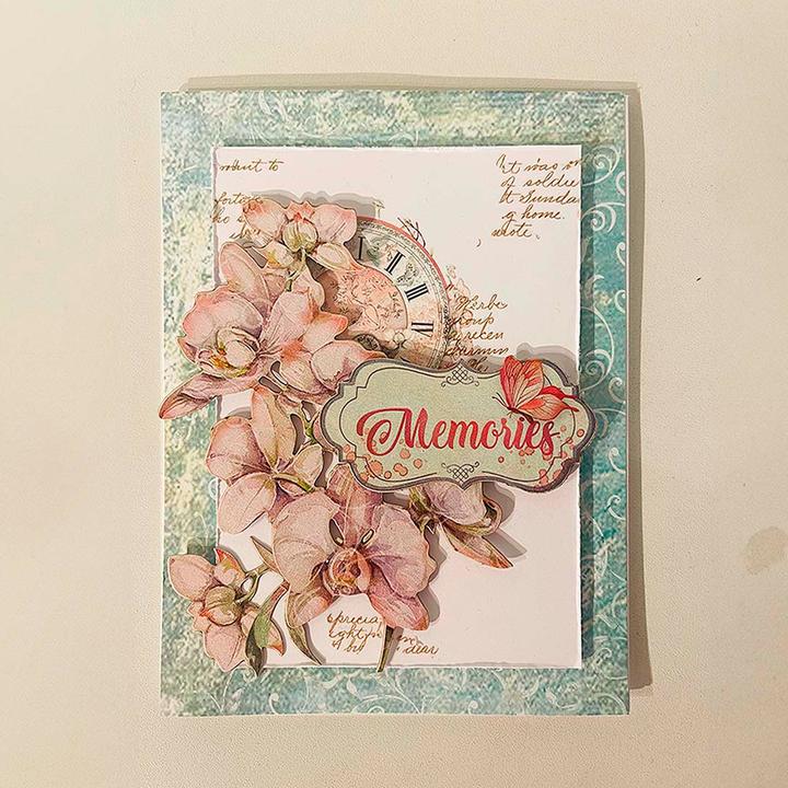 Produktbild Stamperia Rub On Transferfolie "Orchids and Cats", Cat