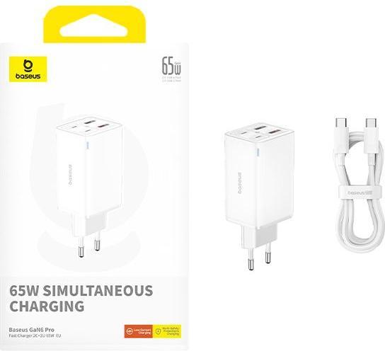 Produktbild Baseus GAN6 Pro Fast Charger (65 W)