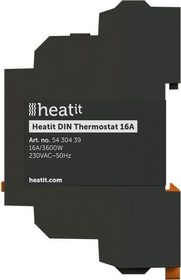 Actual product image Heatit DIN Thermostat