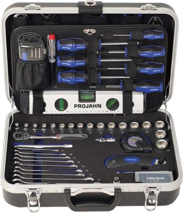 Produktbild Projahn Kompakt-Werkzeug-Koffer Nr. 8682 164tlg. 3/8" proficraft, im robusten ABS-Koffer (164 Teile)